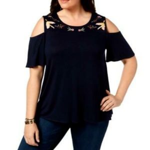 Style & Co. Womens Pullover Top Blouse Plus Sz 2X